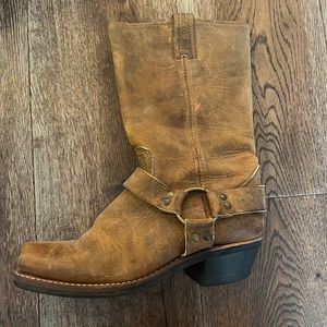 Frye Leather Harness Boots
